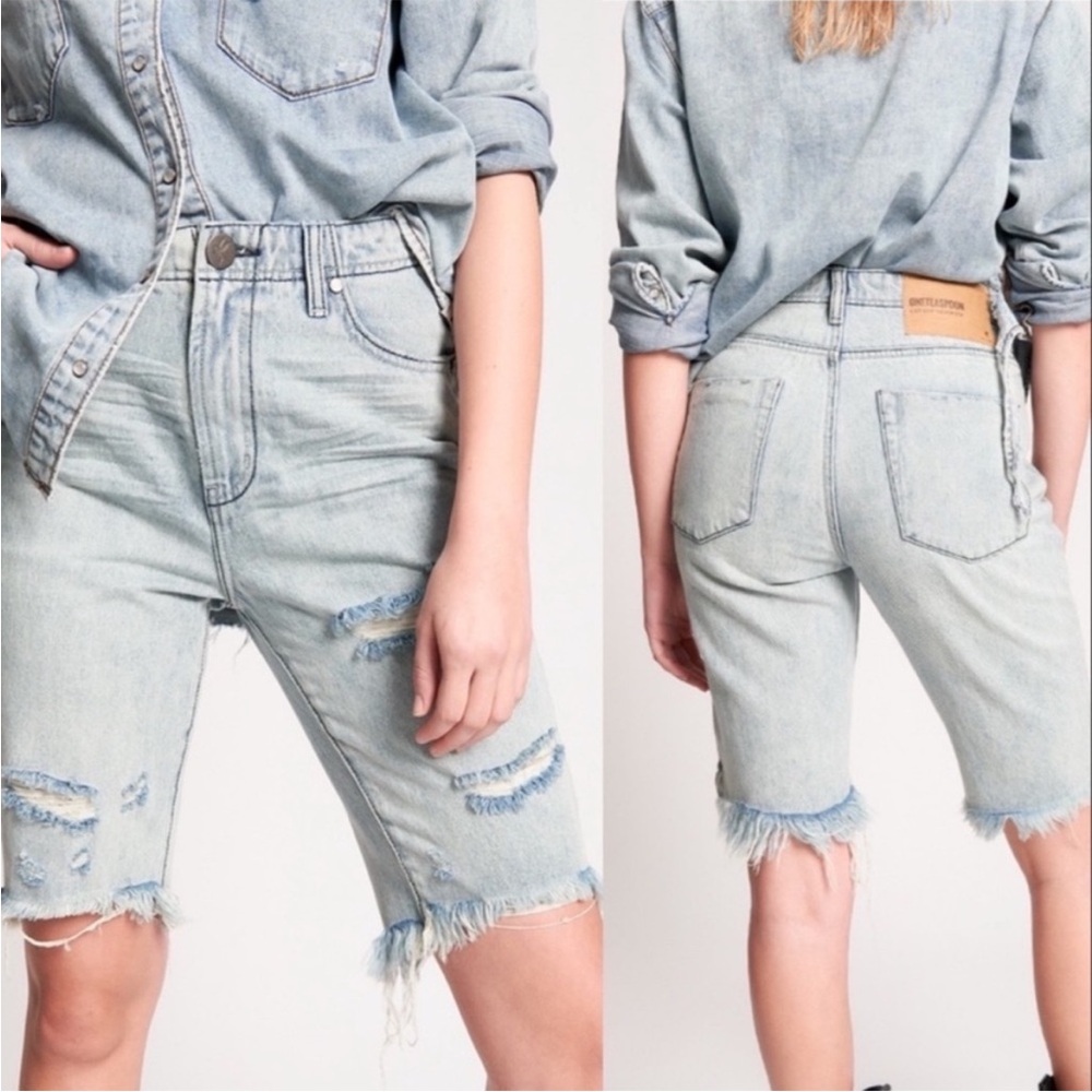 ONE TEASPOON Relaxed Jean Short